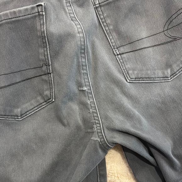 American Eagle Women's dark grey/black Jeans size 8 extra long (tall) - Picture 5 of 8